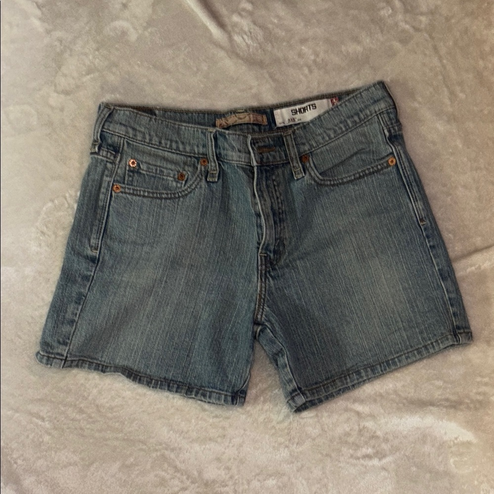 Levi's 515 Blue Jean Shorts